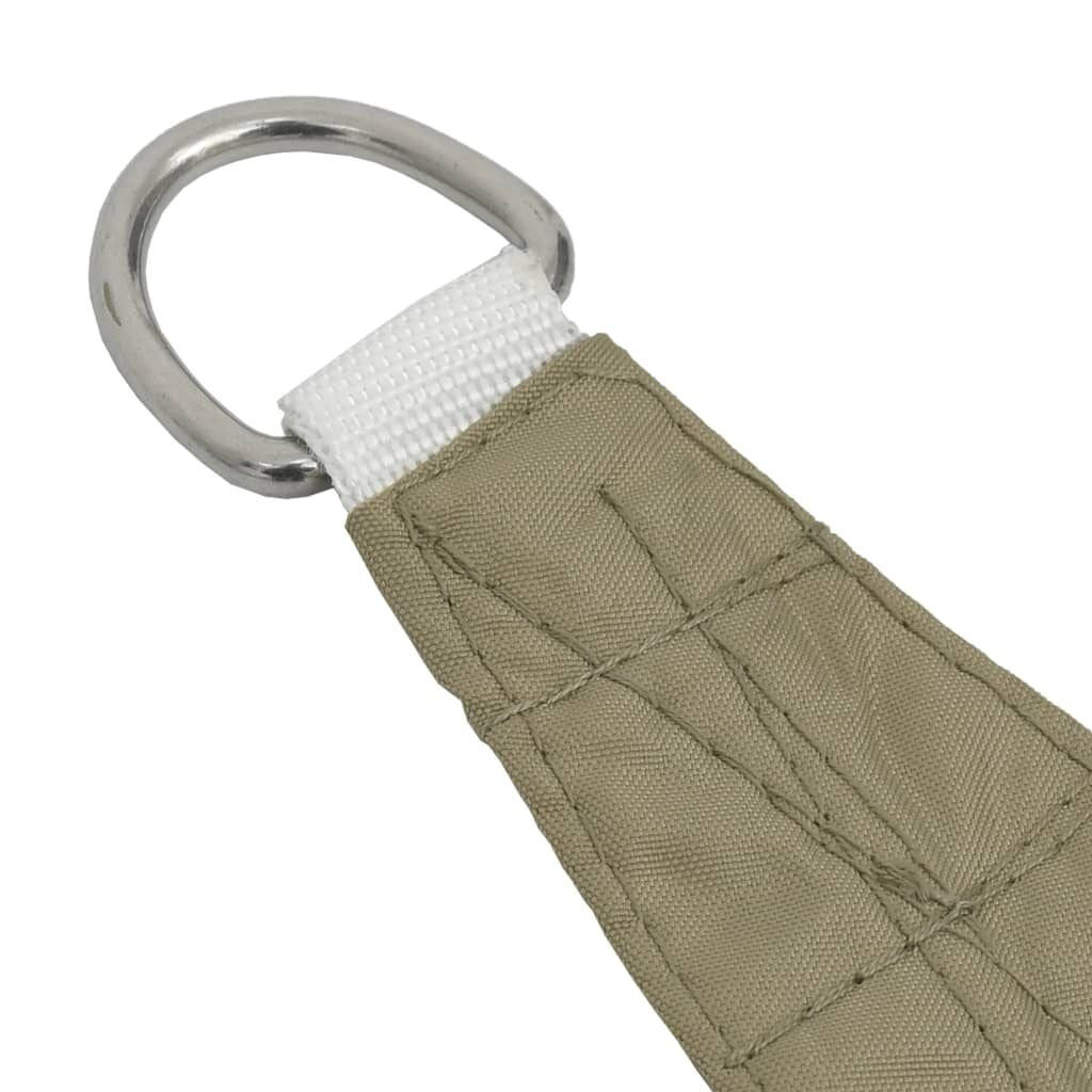 Vidaxl Toldo De Vela Trapezoidal Tela Oxford Beige 3/4x3 M_3