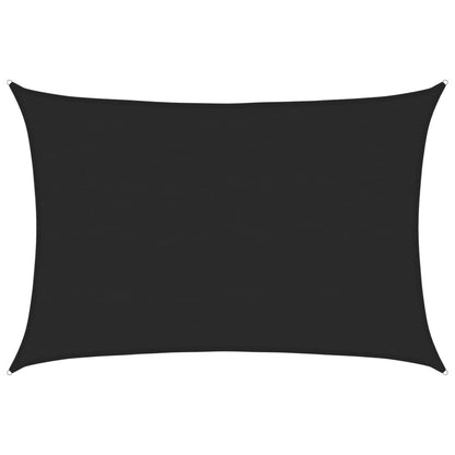 Vidaxl Toldo De Vela Negro Hdpe 160 G/m² 5x7 M_0