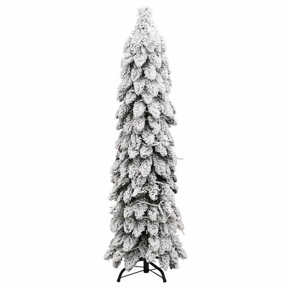 Vidaxl Árbol De Navidad Artificial Iluminado Con 60 Led Y Nieve 120 Cm_3