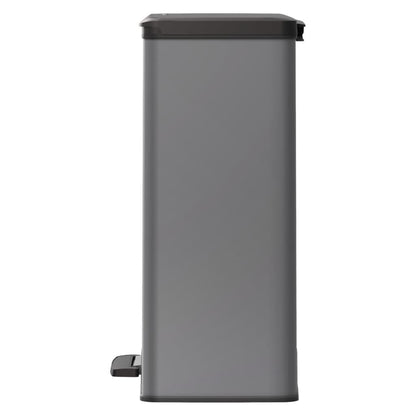Curver Papelera De Pedal Deco Rectangular Gris Frío 65 L_3
