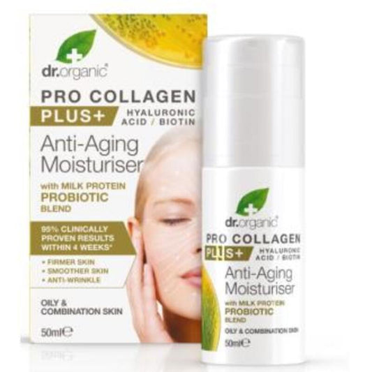 Crema Antiedad Pro Collagen Plus Probiótico Dr. Organic 50 ml_0