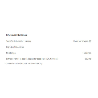 Performance Relax + Plus Melatonine 90 Caps