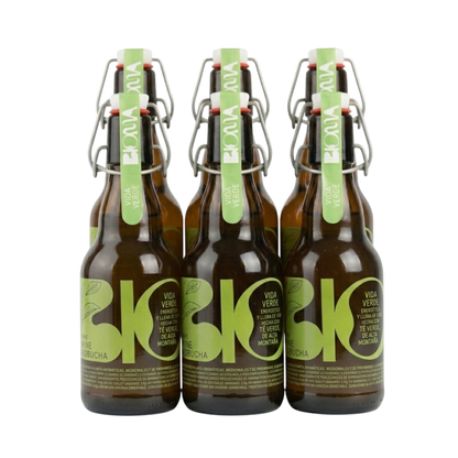 Kombucha Vida Verde: Clásica Y Refrescante Pack 6 Botellas 330 Ml_0