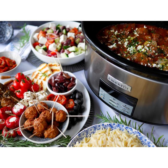 Crockpot olla de cocción lenta digital 7,5L CSC063X (Reacondicionado)