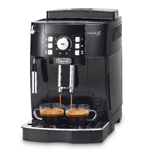 Delonghi Cafetera Superautomática Magnifica S ECAM21.117.B con sistema Cappuccino y molinillo incorporado (Reacondicionado)