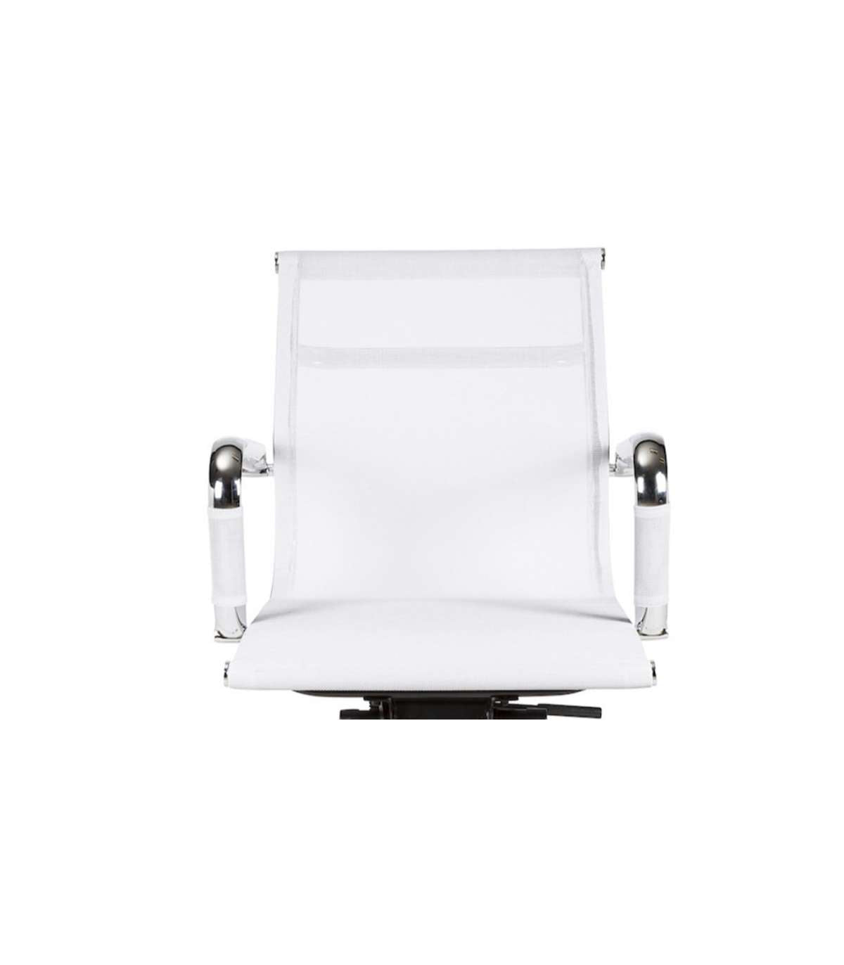 Silla De Oficina Niza Con Malla, Altura Regulable Acabado En Blanco. 54 Cm(ancho ) 89-94.5 Cm(altura) 62 Cm(fondo)_2