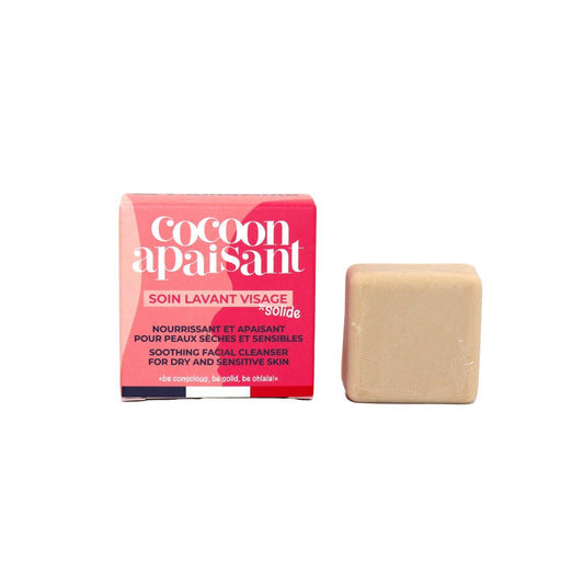 Limpiador facial sólido piel seca-sensible Lamazuna 25 g