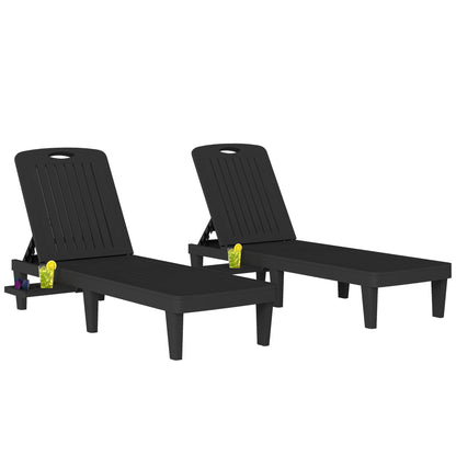 Outsunny Pack De 2 Tumbonas De Jardín Exterior_0
