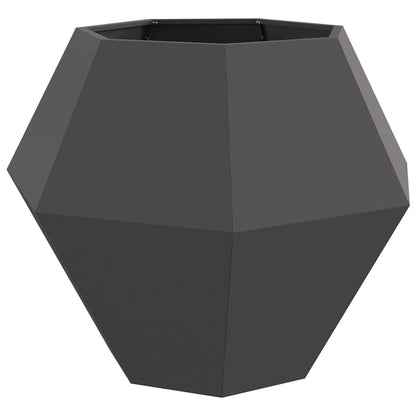 Jardinera Negro 100 X 100 X 80 Cm Acero_0