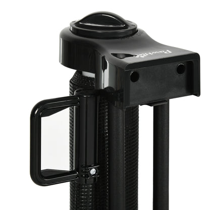 Pawhut Puerta De Seguridad Para Perros Extensible 0-150 Cm Para Escaleras Negro_4