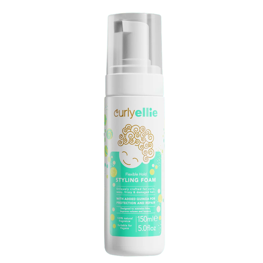 Curlyellie Flexible Hold Styling Foam 150ml_0