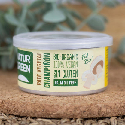 Paté Champiñón Bio Naturgreen 125 g
