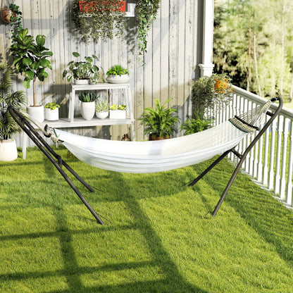 Outsunny Soporte Para Hamaca Para 2-3 Personas Cadena Ajustable Largo 278 Cm_1