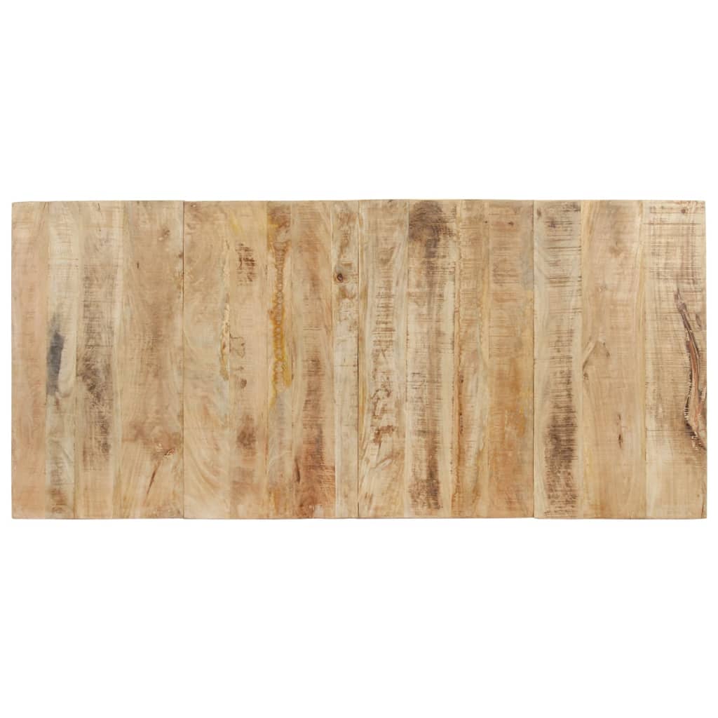 Mesa De Comedor Madera De Mango Rugosa 200x90x76 Cm_2