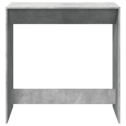 Mesa Alta De Bar Madera Ingeniería Gris Hormigón 102x50x103,5cm_2