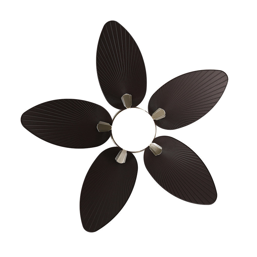 Ventilador Dc Borasco 24w Niq/marron 5 Asp.6 Vel 132d 2950lm Remoto.memor.y Temp.3000-4000-6000k_1
