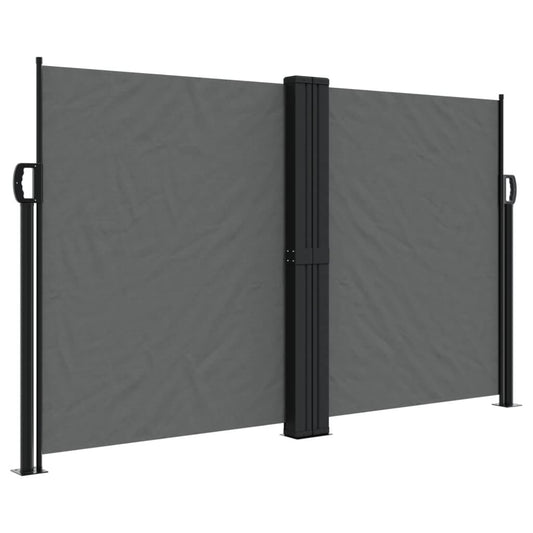 Vidaxl Toldo Lateral Retráctil Gris Antracita 140x1000 Cm_0