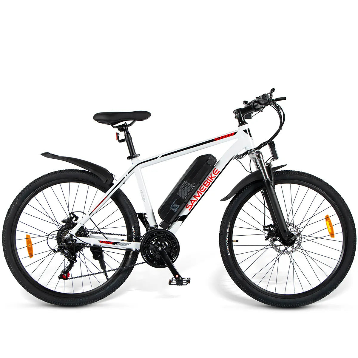 Bicicleta Eléctrica De Montaña Samebike Sy26 350w-36v-10ah (360wh) - Rueda 26 Color Blanco_1