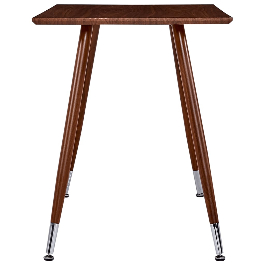 Mesa De Comedor Mdf Marrón 120x60x74 Cm_1