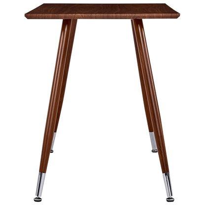 Mesa De Comedor Mdf Marrón 120x60x74 Cm_1