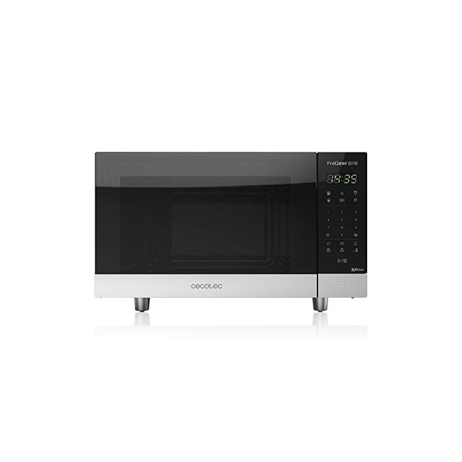Microondas Proclean 6110. 800 W Y Grill 1000 W, Capacidad 23l, Revestimiento Ready2clean Para Una Mejor Limpieza, Tecnología 3dwave, Diseño Con Acab_0