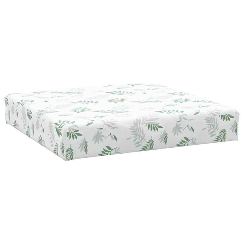 Vidaxl Cojines Para Palets 3 Unidades Tela Oxford Estampado De Hojas_5