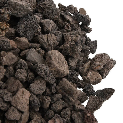 Vidaxl Rocas Volcánicas Negras 10 Kg 1-2 Cm_3