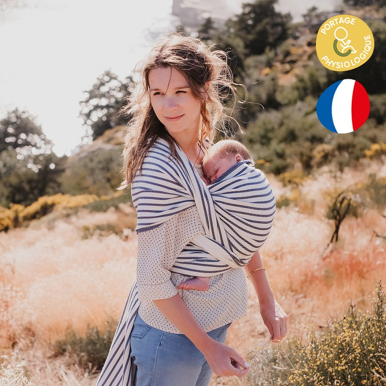 Fular Tejido Portabebé, Ideal Recién Nacido, Néobulle. Maló