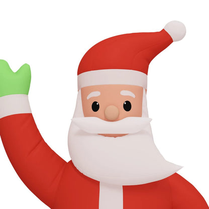 Vidaxl Papá Noel Inflable Con Luces Led 620 Cm_4