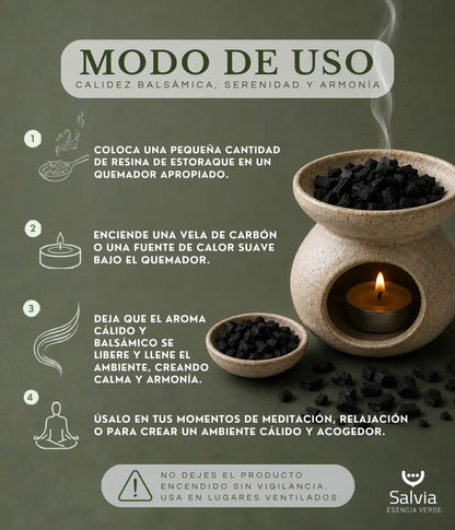Salvia - Resina Dammar En Grano, Granel | 50g_3