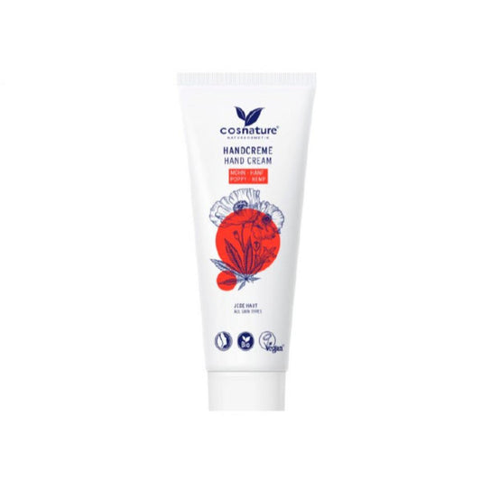 Crema manos amapola & cáñamo BIO Cosnature 75 ml