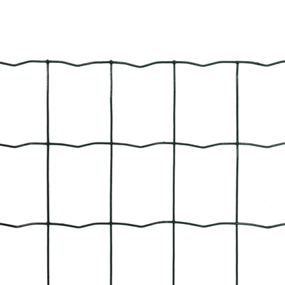 Set De Euro Valla Acero Verde 25x1 M / Vetonek_3
