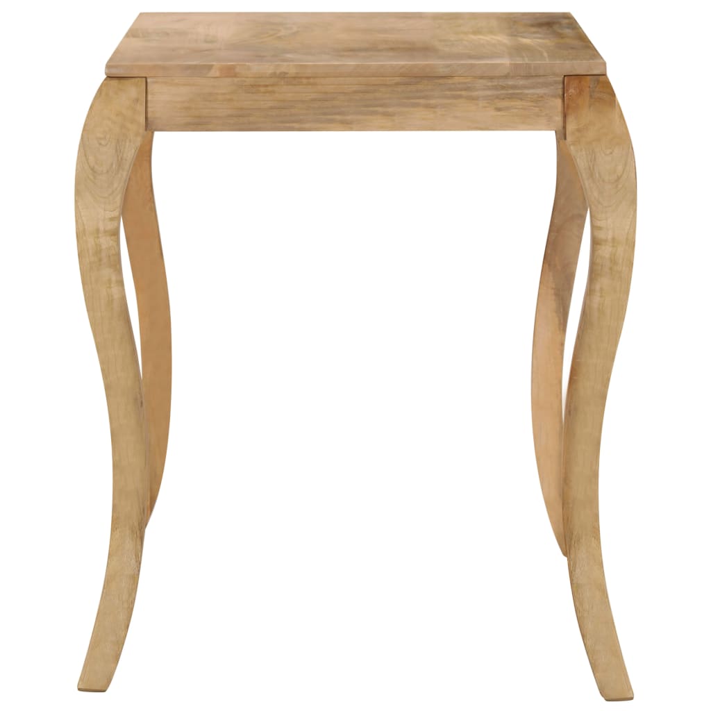 Mesa De Comedor De Madera Maciza De Mango 118x60x76 Cm_1