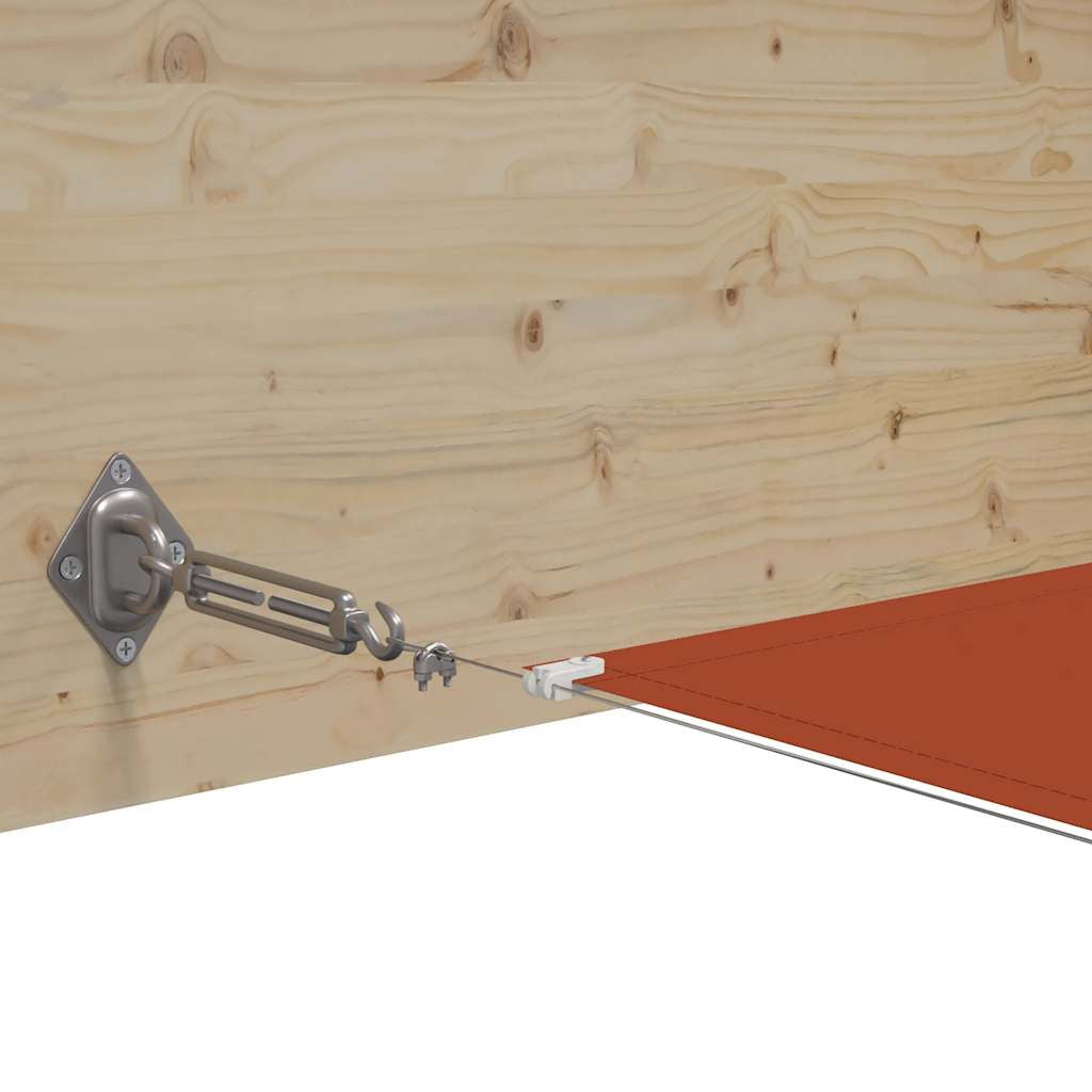 Vidaxl Toldo Vertical Terracota Tela Oxford 60x800 Cm_4