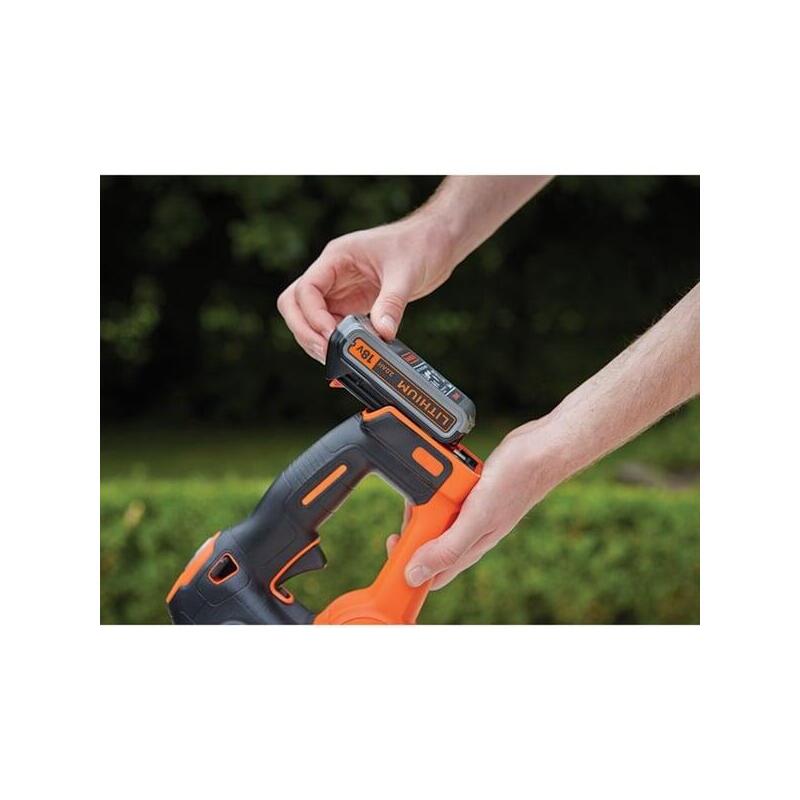 Cortasetos Inalámbrico Black & Decker Gtc18452pc-qw (45cm) 18 V Batería 2,0 Ah, Cargador, Funda Protectora Para Cuchillas_2