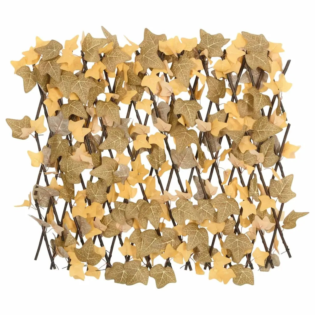 Enrejado Expansible De Arce Artificial Naranja 5 Uds 180x60 Cm / Vetonek_5
