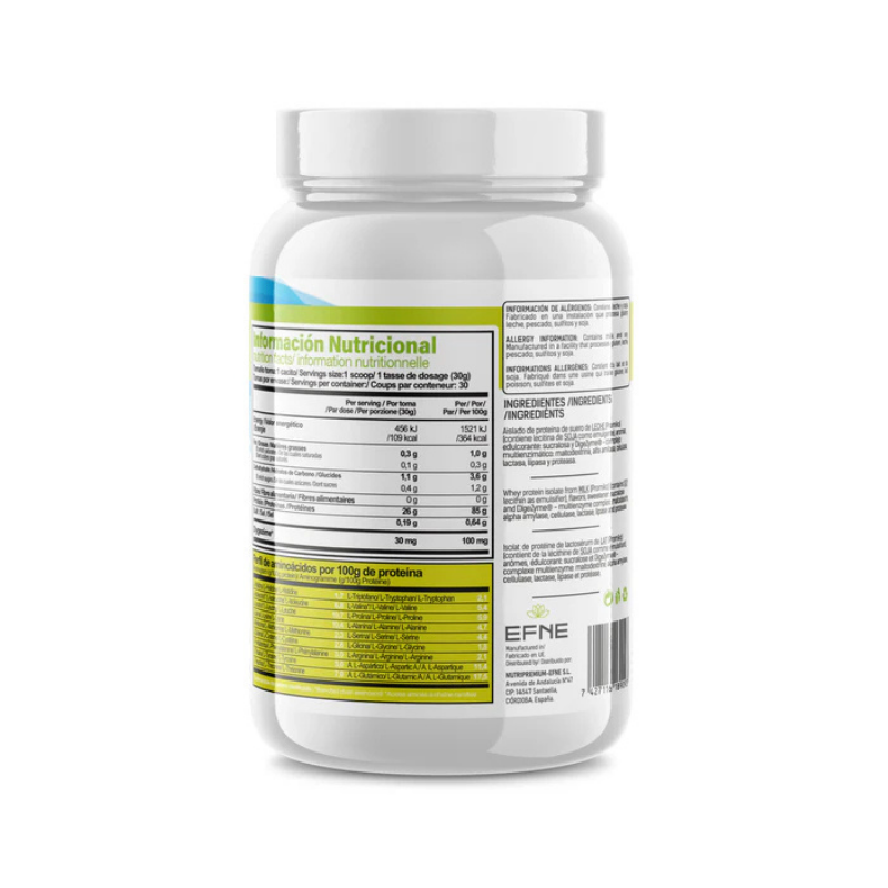 Isolate Cfm Promiko Glanbia 295® Vainilla 900 Gr Efne_2