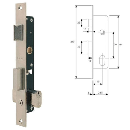 Cerradura Tesa 2220/12/nm_1