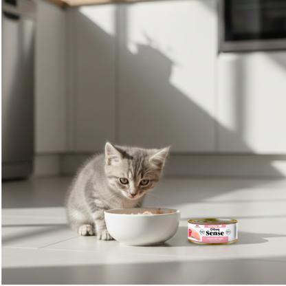Dibaq Sense Cat Kitten Pollo Con Manzana (70 G X 12 Uds)_5