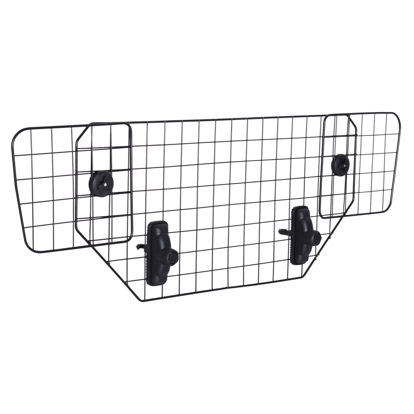 Pawhut Rejilla Separador Perro Coche Extensible Reja De Seguridad Barrera_0