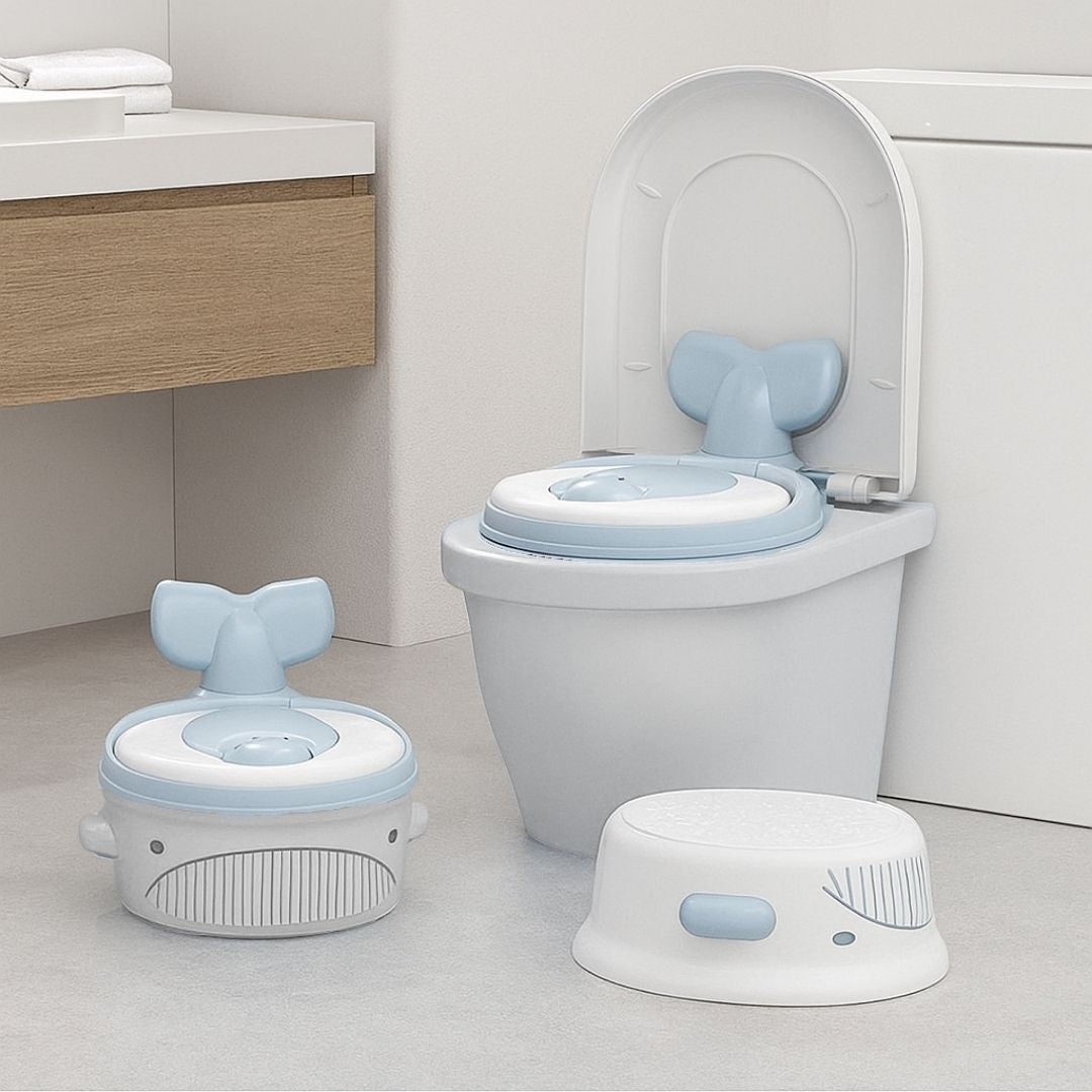 Orinal Infantil 3 En 1 Para Bebé, Tapa Extraíble, Asiento Acolchado Y Antisalpicaduras Bathby_1