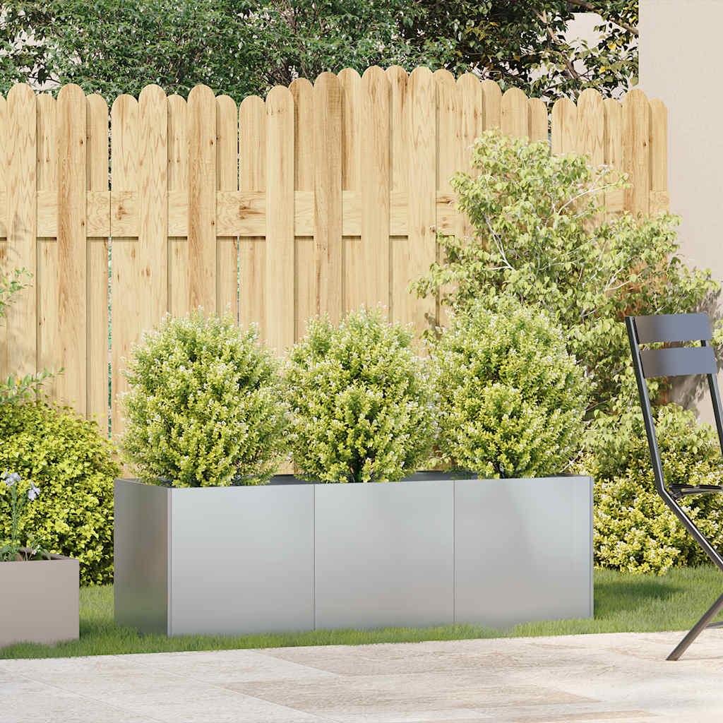 Jardinera 120x40x40 Cm De Acero Galvanizado_2
