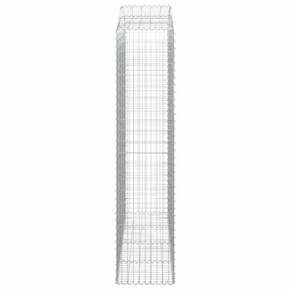 Cestas De Gaviones 7 Uds Forma De Arco Hierro 200x50x220/240 Cm_4