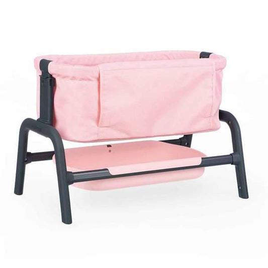 Cuna Para Muñecas Smoby 52 X 36 X 33 Cm Rosa_0