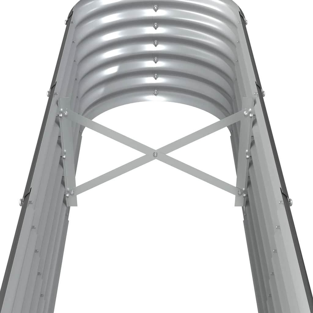 Jardinera Arriate Acero Galvanizado Antracita 332x40x36 Cm_4