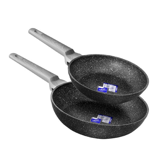 Cecotec Set De Sartenes Set De Sartenes Polka Exclusive 20-24 Bucket Set Wood&rock_0