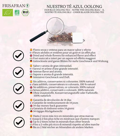 Té Oolong Ecológico | Pirámides | Calidad | Frisafran 30 Uds_4