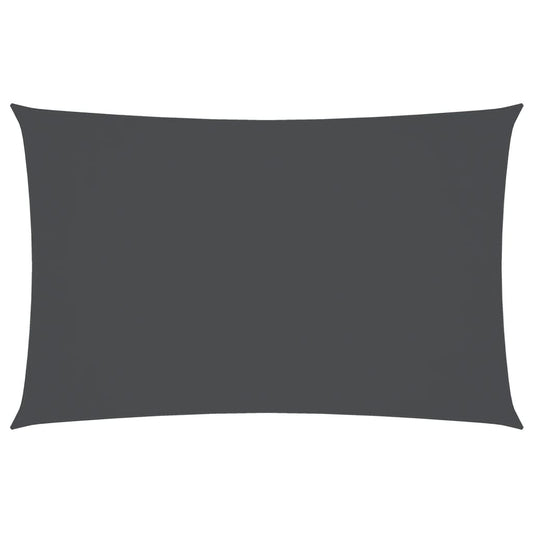 Vidaxl Toldo De Vela Rectangular Tela Oxford Gris Antracita 3,5x5 M_0