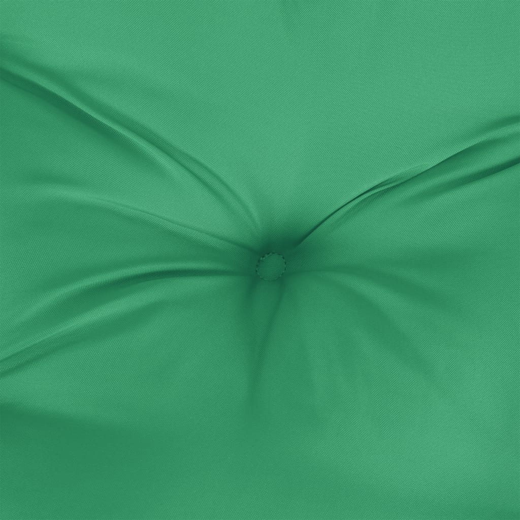 Vidaxl Cojín De Banco De Jardín Tela Oxford Verde 120x(50+50)x7 Cm_5