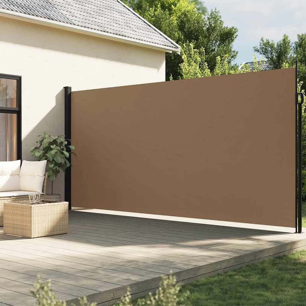 Vidaxl Toldo Lateral Retráctil Gris Taupe 200x600 Cm_1